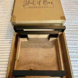 Decor Steals New Trays..Metal Handles